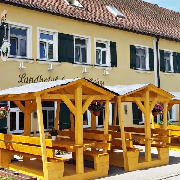 伯姆乡村酒店，位于Georgensgmünd的酒店