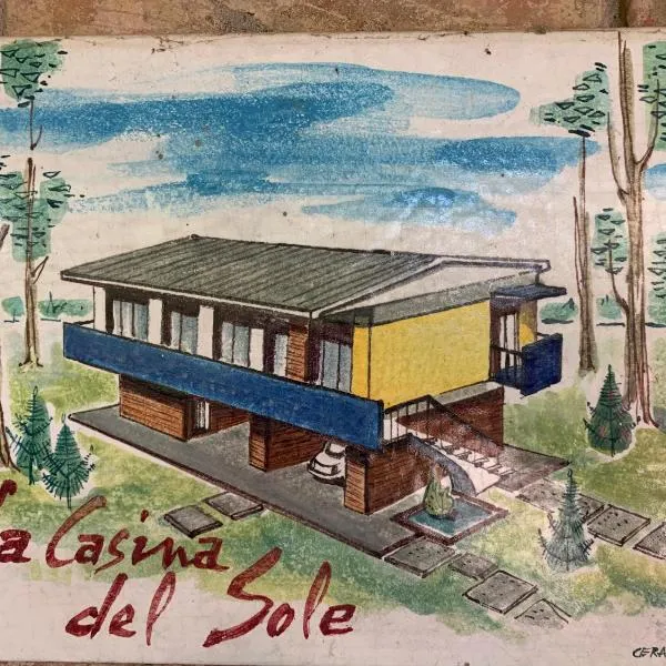 La casina del sole，位于马里纳-迪-皮特拉桑塔的酒店