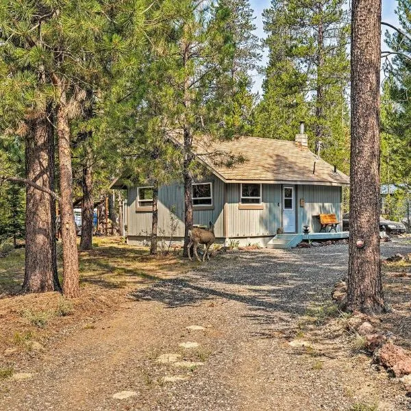 High Lakes Hideaway La Pine Fishing Cabin!，位于拉派恩的酒店