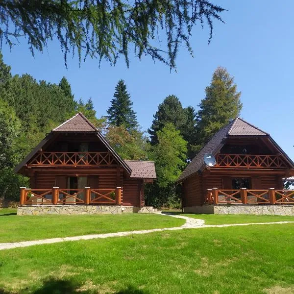 Brvnare Park Borova，位于兹拉蒂博尔的酒店