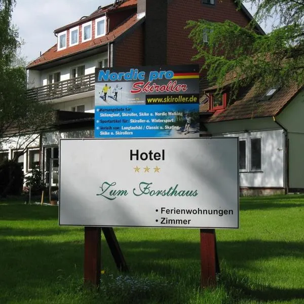 Bio-Hotel Zum Forsthaus，位于Kamschlacken的酒店