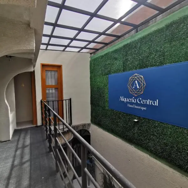 Alquería Central hotel，位于Tlaxco de Morelos的酒店