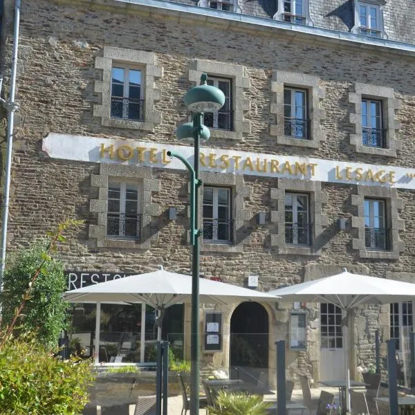 勒萨日餐厅酒店，位于Saint-Armel的酒店