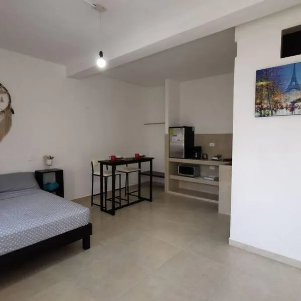 Casa en Mahahual cerca de la playa D1，位于玛哈威的酒店