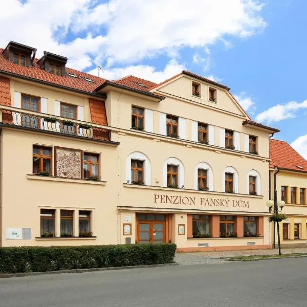 Penzion Panský dům，位于罗斯米塔尔帕德特雷姆西內姆的酒店