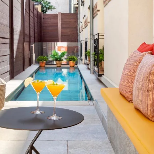 戈雅加泰罗尼亚酒店，位于马德里的酒店