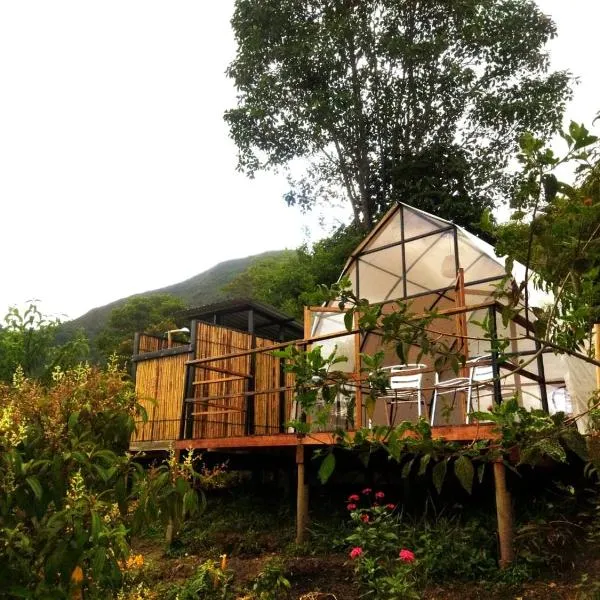 Ecoglamping Reserva Natural Paraíso Andino，位于Supatá的酒店