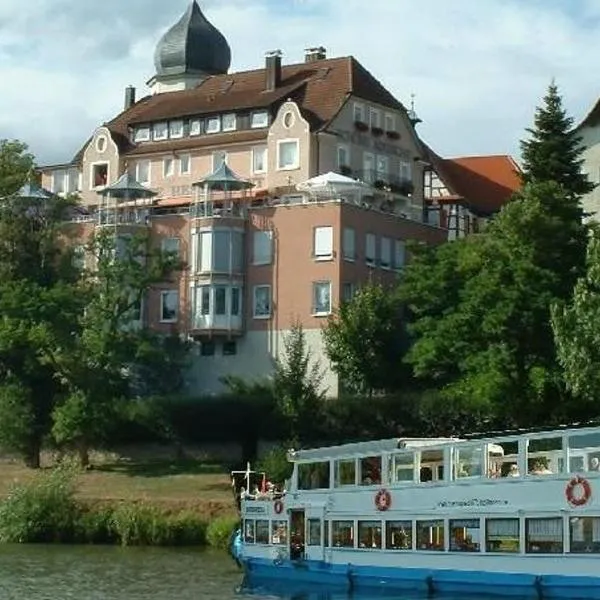 Apartments mit Klimaanlage am Neckarufer, Schöne Aussicht，位于巴特腓特烈斯哈尔的酒店