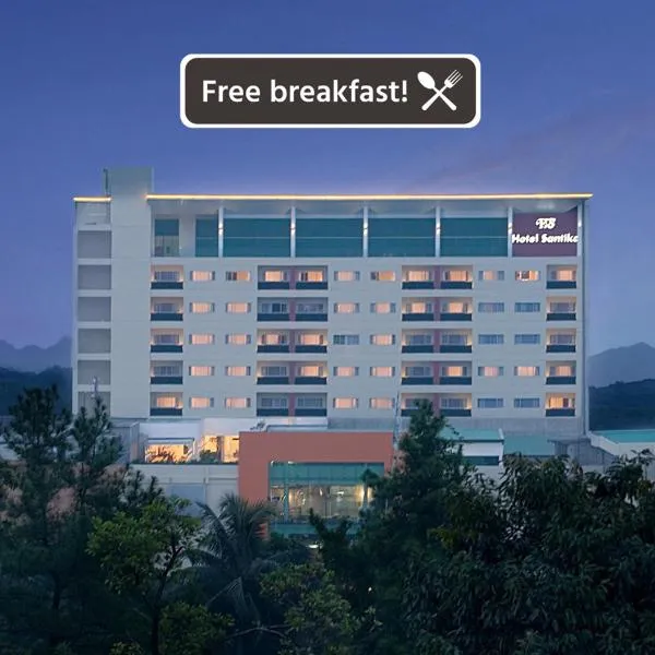 茂物桑提卡酒店，位于Gununggeulis的酒店