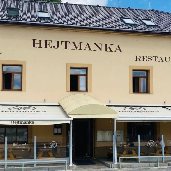 Hotel Hejtmanka，位于Zelená的酒店