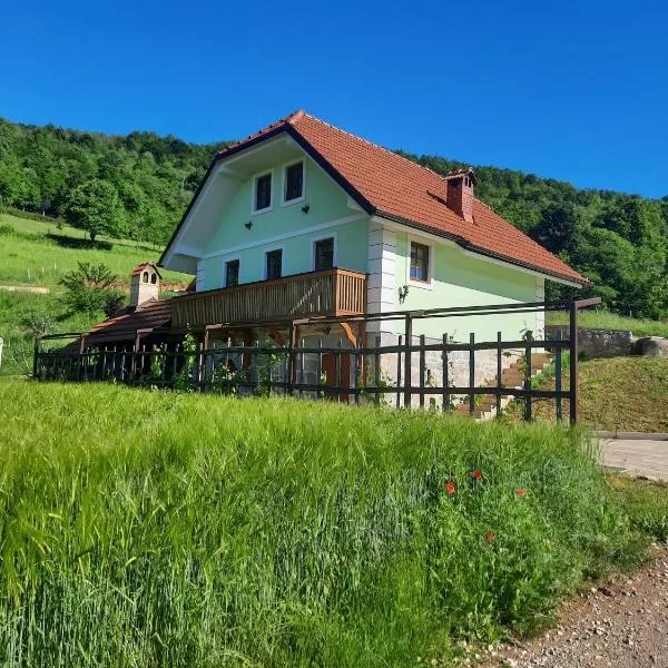 Vineyard cottage Klobčar，位于Srednja Vas的酒店