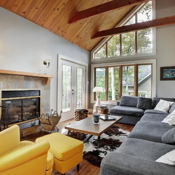 Chalets Alpins - 56 Chemin des Skieurs，位于斯托纳姆的酒店