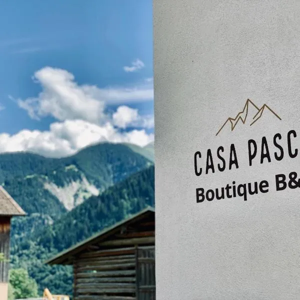 Casa Pasch - Boutique Bed and Breakfast in Cumpadials，位于Trun的酒店