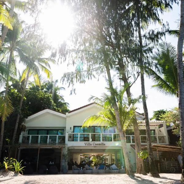 卡米拉海滩度假村别墅，位于Libertad的酒店