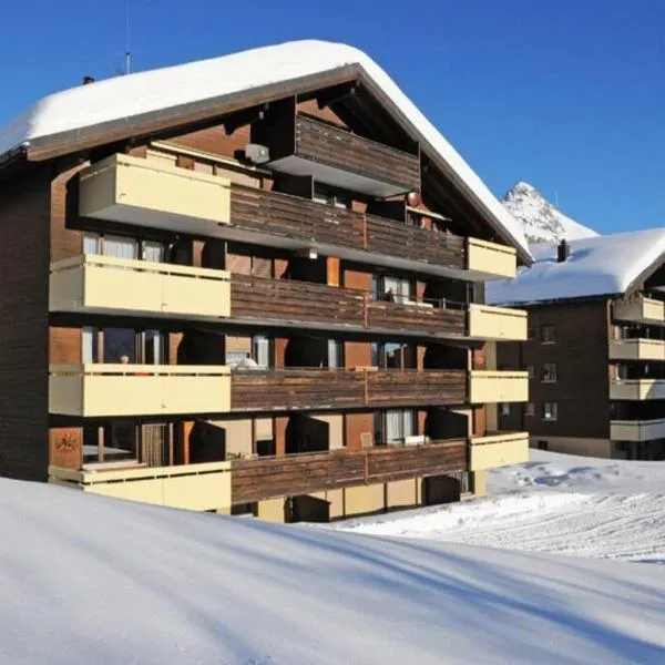 Studio Apartment Alpine Lodge (36m2) - Bettmeralp - Ski in/out - South facing, overlooking the Alps，位于贝特默阿尔卑的酒店