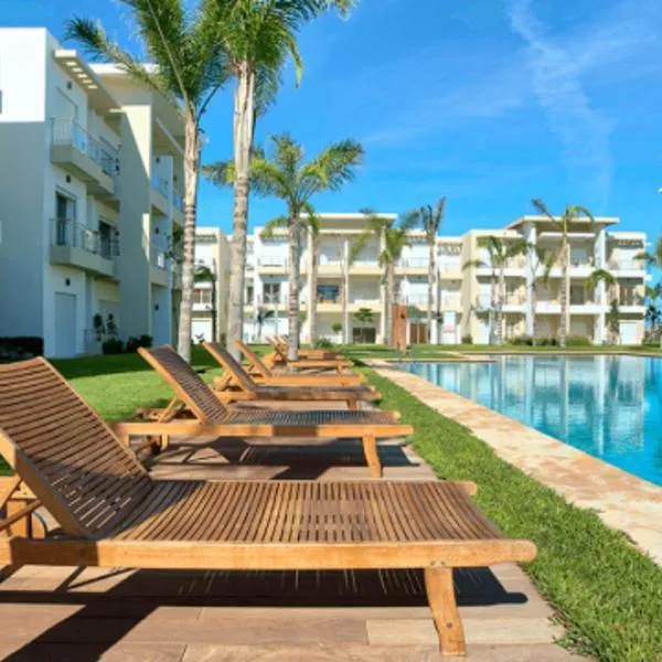 CASABAY Sidi Rahal, appartement avec accés direct à la plage et piscine，位于Dar Mohammed Ould Haj Jilali的酒店
