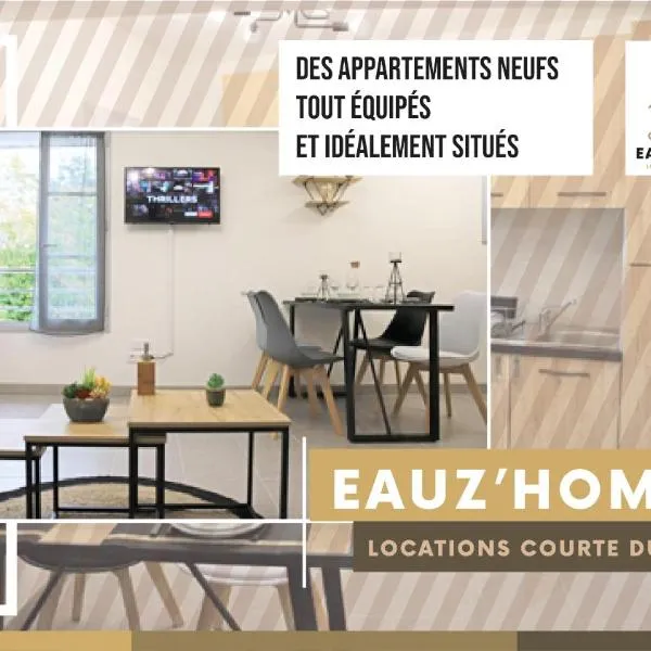 #Cosy Moments By Eauz'Homes - WiFi-Netflix，位于Cazeneuve的酒店