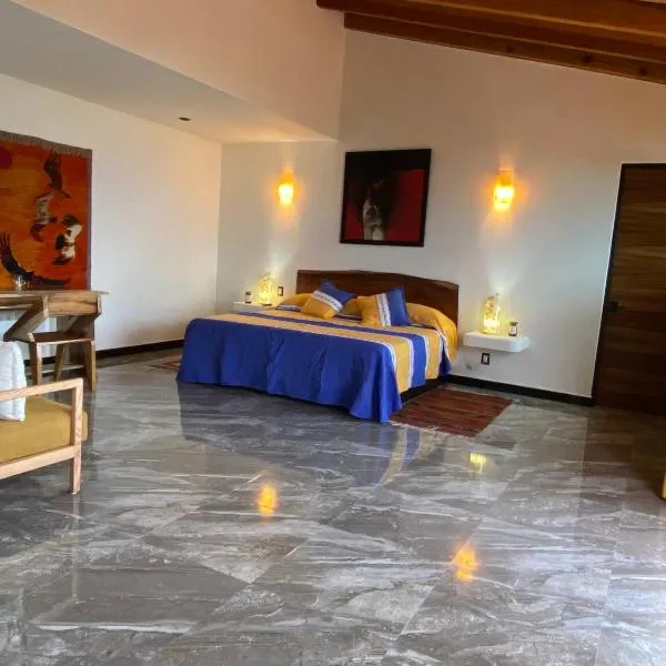 Hospedaje Anturios Valle de Bravo，位于巴耶德布拉沃的酒店