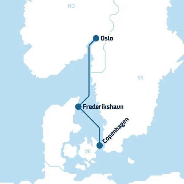 DFDS Ferry - Copenhagen to Oslo，位于哥本哈根的酒店