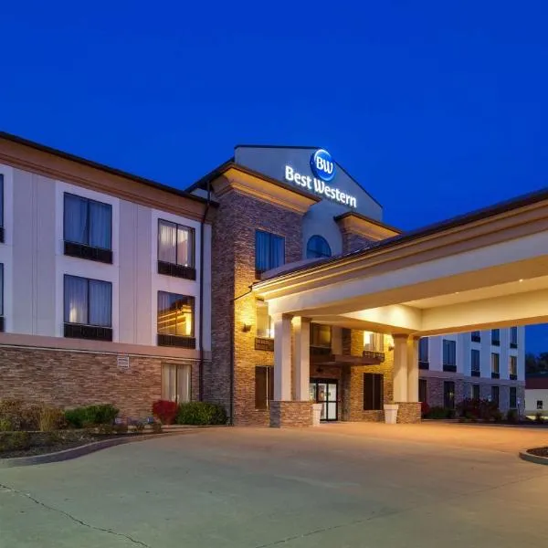 Best Western St. Louis Airport North Hotel & Suites，位于Elsah的酒店