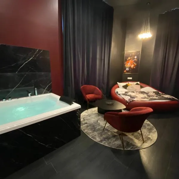 Legend Majestic Superbe Love Room - Jacuzzi - Champagne - Romantisme - parking privé GRATUIT，位于马孔的酒店