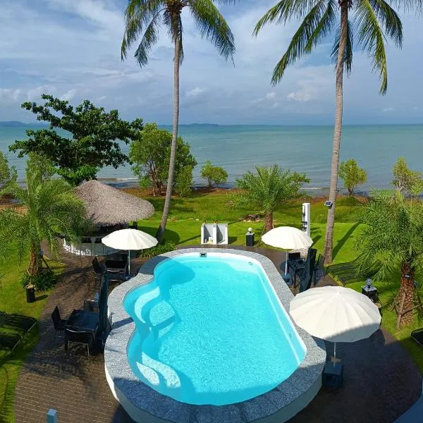ganze Villa beachfront-pool-villa-Apartment，位于兰格普的酒店