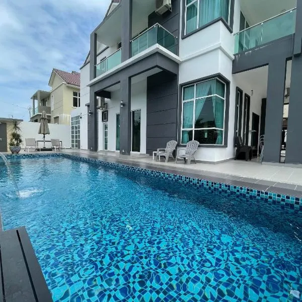 Spacious Home with Private Swimming Pool in Langkawi by Zervin，位于瓜埠的酒店