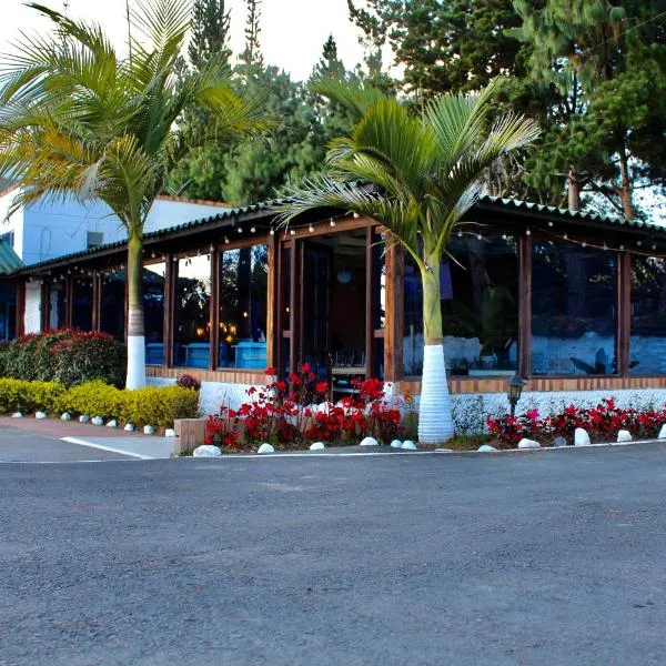 Hotel Las Palmeras Gachancipa，位于Bemposta的酒店