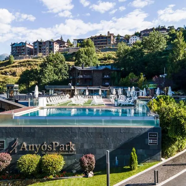 Aparthotel AnyosPark Mountain & Wellness Resort，位于厄茨的酒店