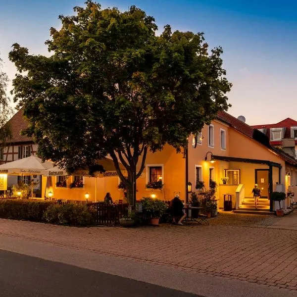 Hotel-Gasthof Rangau，位于Aurach的酒店