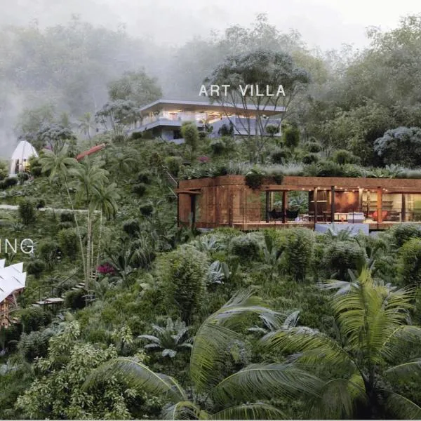 Art Villas Costa Rica, Villas & Glamping，位于乌维塔的酒店