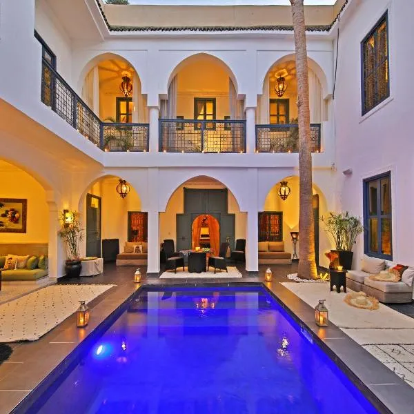 安妮萨特摩洛哥传统庭院住宅，位于马拉喀什的酒店