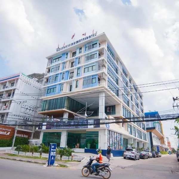 Taragrand Donmuang Airport Hotel，位于Ban Lam Phak Kut的酒店