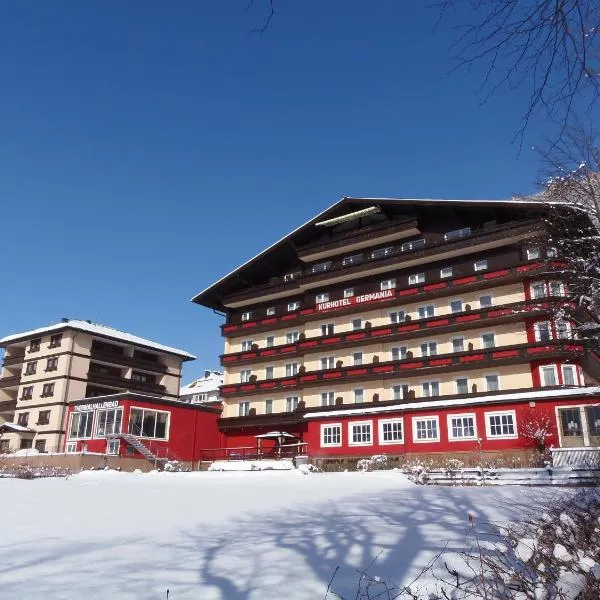 Hotel Germania Gastein - ganzjährig inklusive Alpentherme Gastein & Sommersaison inklusive Gasteiner Bergbahnen，位于巴特霍夫加施泰因的酒店