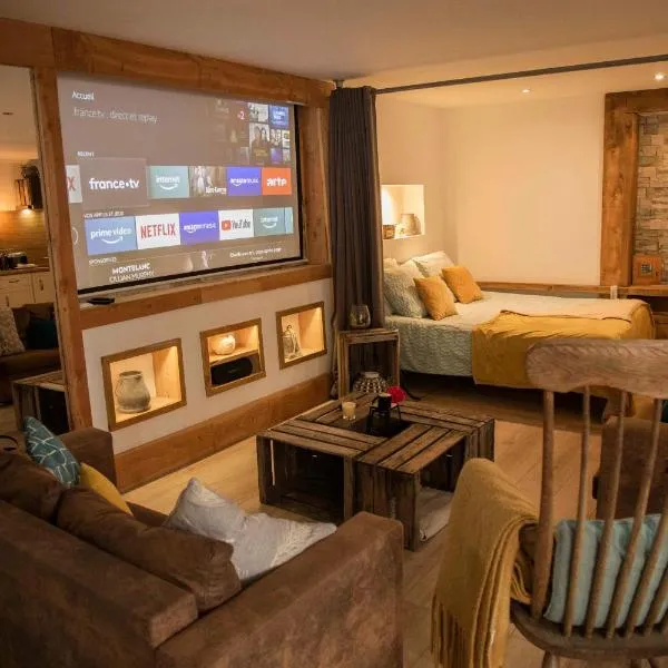 L'IDYLLIQUE - Studio Privé Sous Maison，位于Saint-Didier-sur-Beaujeu的酒店