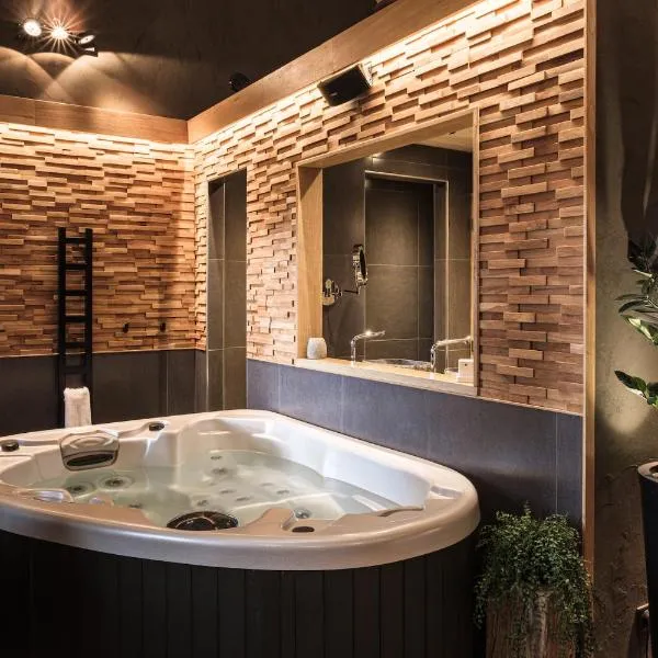 Le Domaine des Prés Verts Suites & Chambres avec Jacuzzi Privatif à Châteauneuf，位于沙托纳的酒店