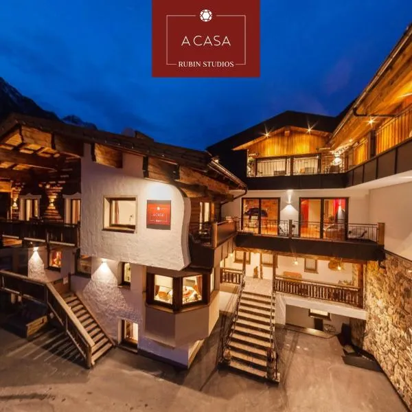 A CASA Rubin Chalet & Studio Resort，位于索尔登的酒店