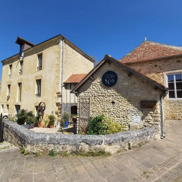 Gîte du Moulin de Barutel Mamers,Petite maison avec 1 chambre idéale couple,SPA et Soins sur réservation，位于Aillières的酒店