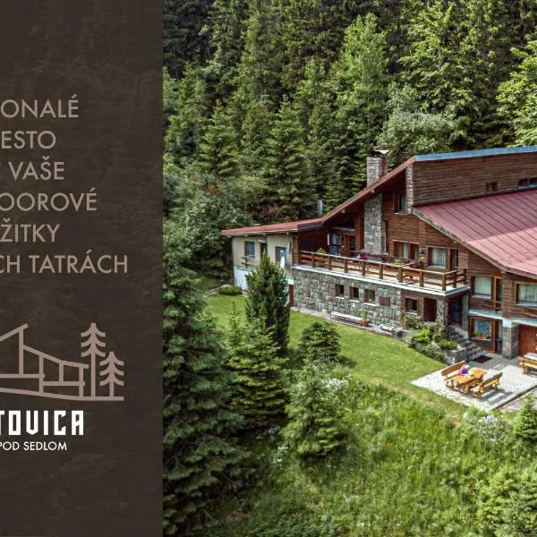 Chata pod Sedlom Čertovica，位于维许纳波察的酒店
