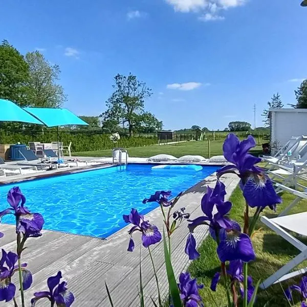 Vakantievilla - B&B Blue Garden Vlaamse Ardennen，位于Denderwindeke的酒店