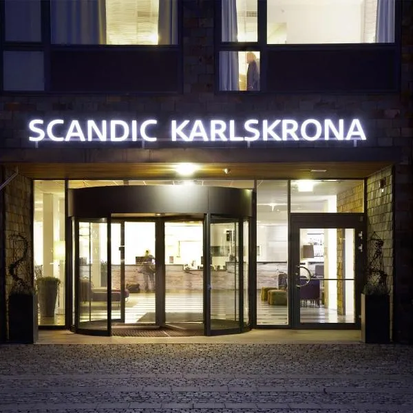 斯堪迪克卡尔斯克鲁纳酒店，位于Kättilsmåla的酒店