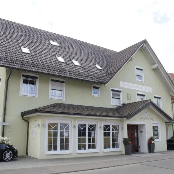 Sonnenhalde Landgasthof Bieg，位于Schwabsberg的酒店