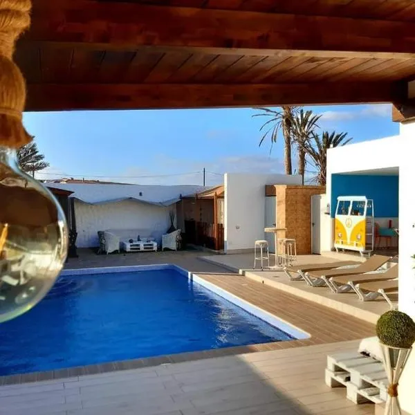 Villa Denube Fuerteventura，位于普雷塔斯的酒店