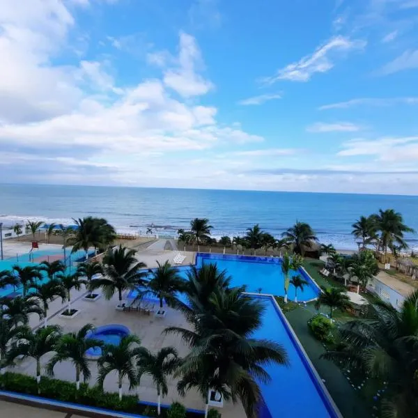 Departamento frente al mar, FONTAINE BLEAU，位于通苏帕的酒店