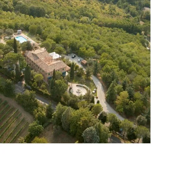 罗卡恩达昂提切尔玛克内酒店，位于Sogliano al Rubicone的酒店