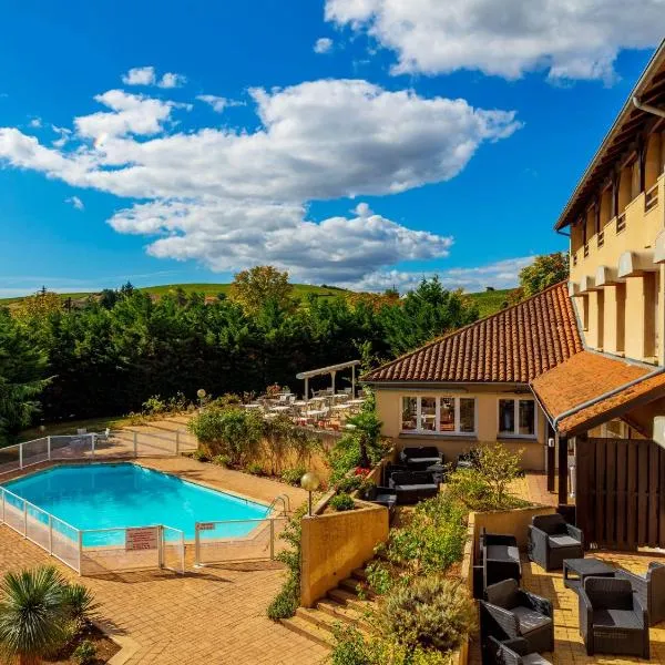 Logis Hotel Noemys Morgon，位于维列莫尔贡的酒店