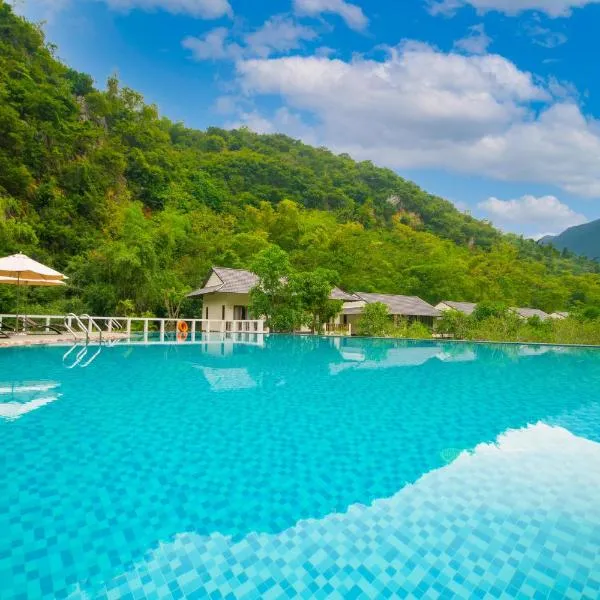 Mai Chau Mountain View Resort，位于Bản Van的酒店