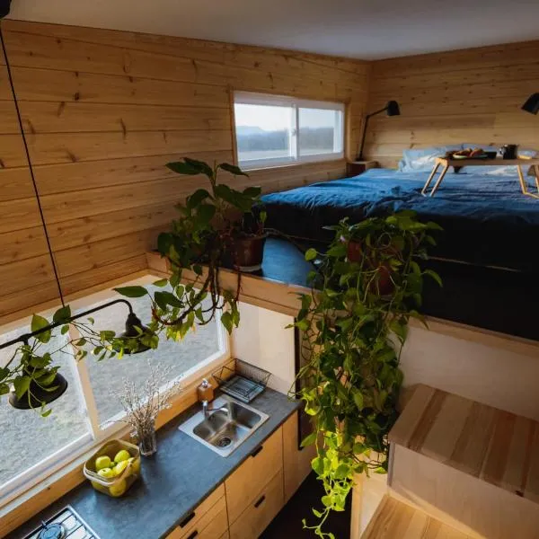 POP Tiny House Nagymaros，位于Szendehely的酒店