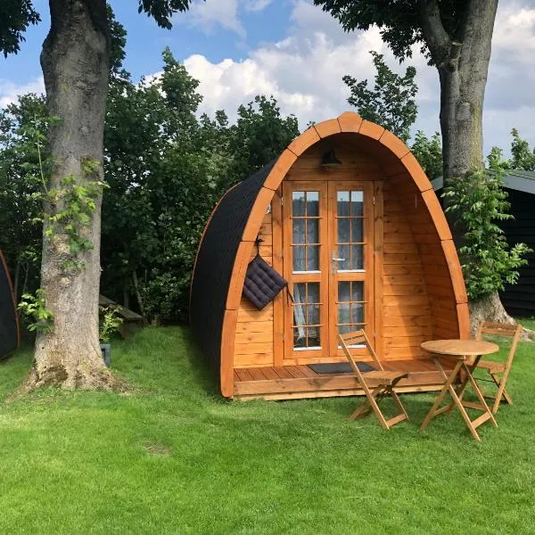 Tiny Camping Pod，位于Woubrugge的酒店