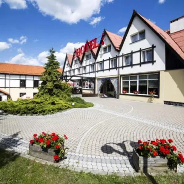 德雷克基酒店，位于Kłębowo的酒店